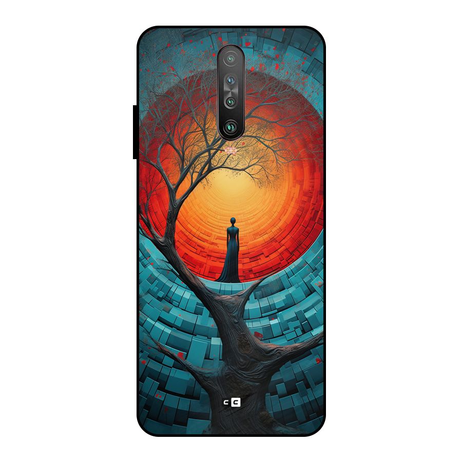 Life Tree Metal Back Case for Poco X2