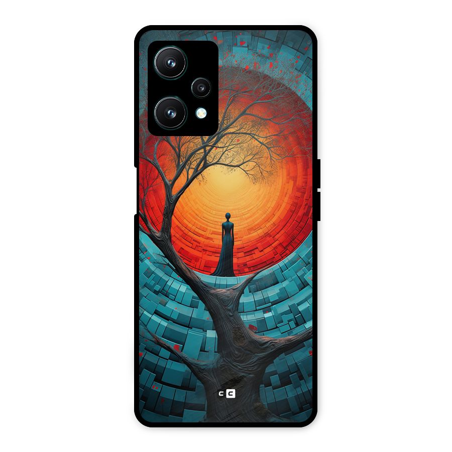 Life Tree Metal Back Case for Realme 9 Pro 5G