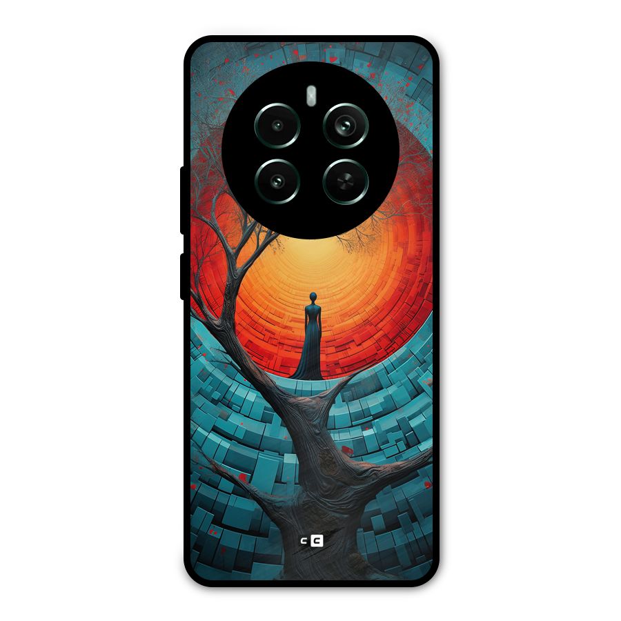 Life Tree Metal Back Case for Realme Narzo 70 Pro