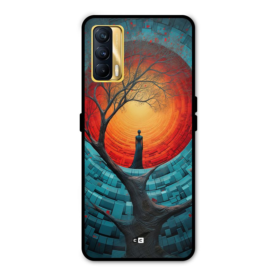Life Tree Metal Back Case for Realme X7
