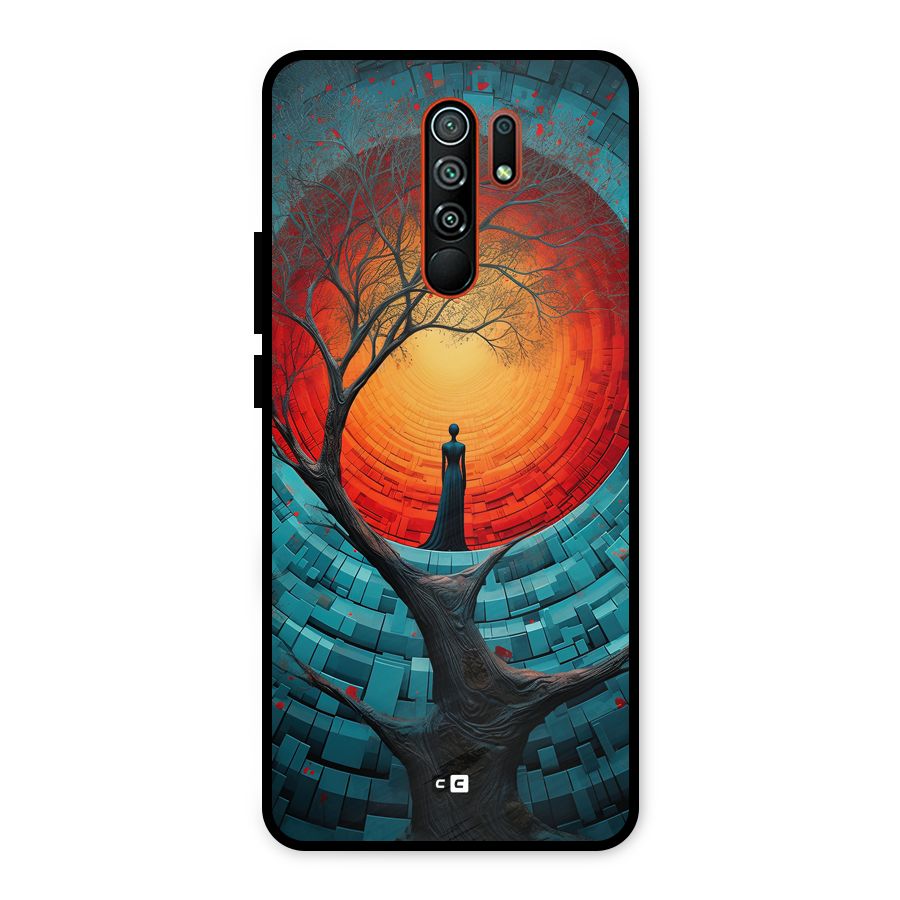 Life Tree Metal Back Case for Redmi 9 Prime
