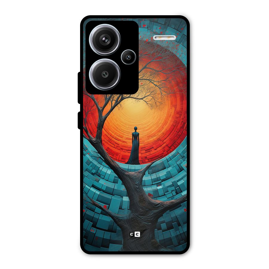 Life Tree Metal Back Case for Redmi Note 13 Pro Plus