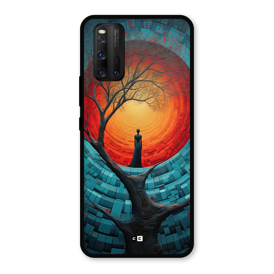 Life Tree Metal Back Case for iQOO 3