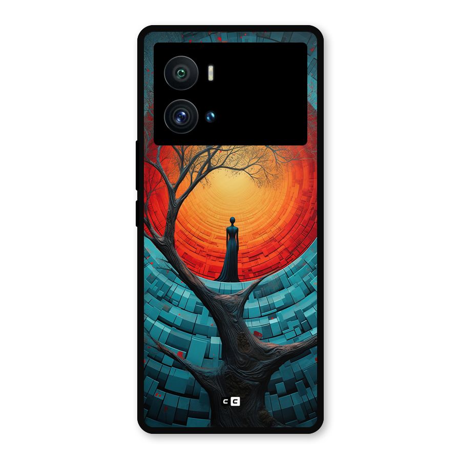 Life Tree Metal Back Case for iQOO 9 Pro
