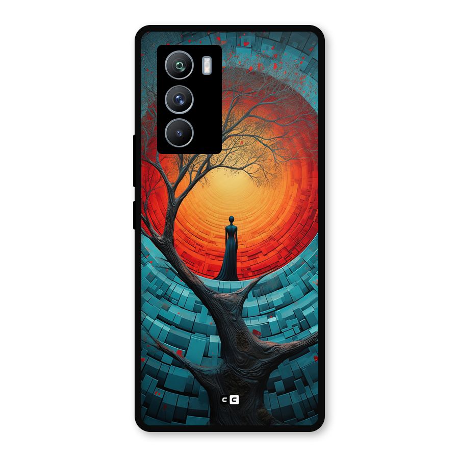 Life Tree Metal Back Case for iQOO 9 SE