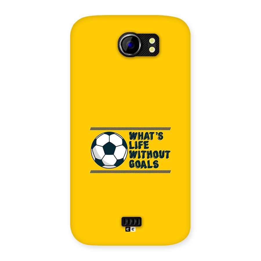 Life Without Goals Back Case for Canvas 2 A110