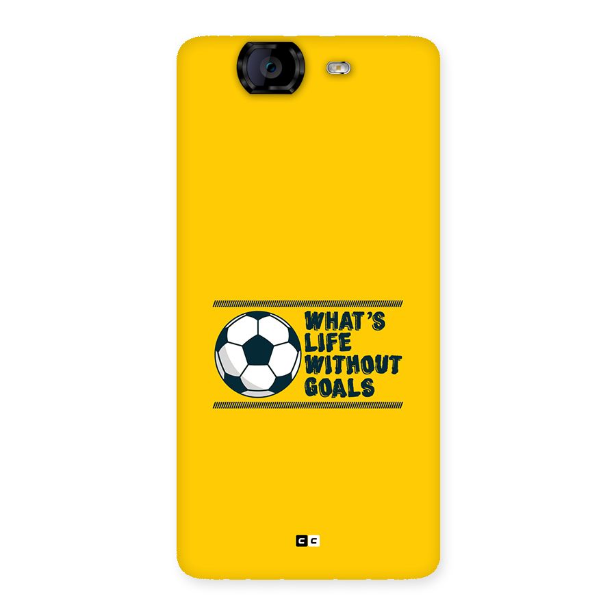 Life Without Goals Back Case for Canvas Knight A350