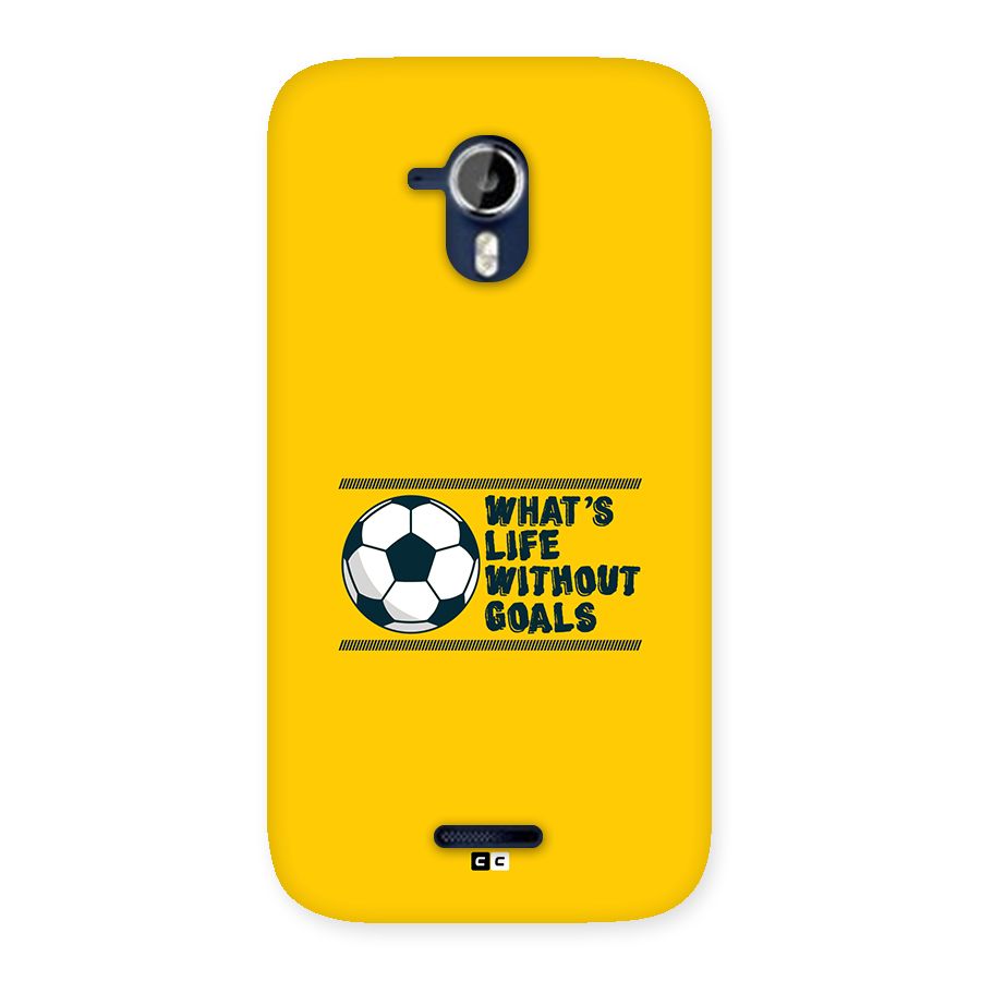 Life Without Goals Back Case for Canvas Magnus A117