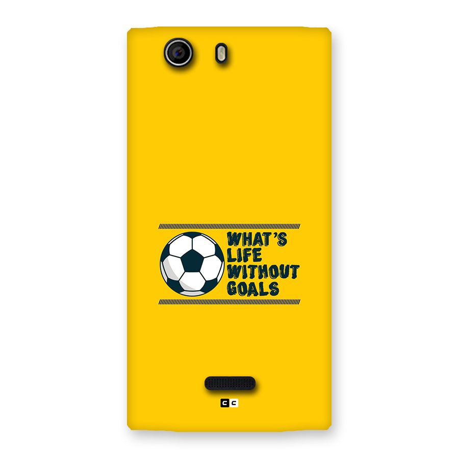 Life Without Goals Back Case for Canvas Nitro 2 E311