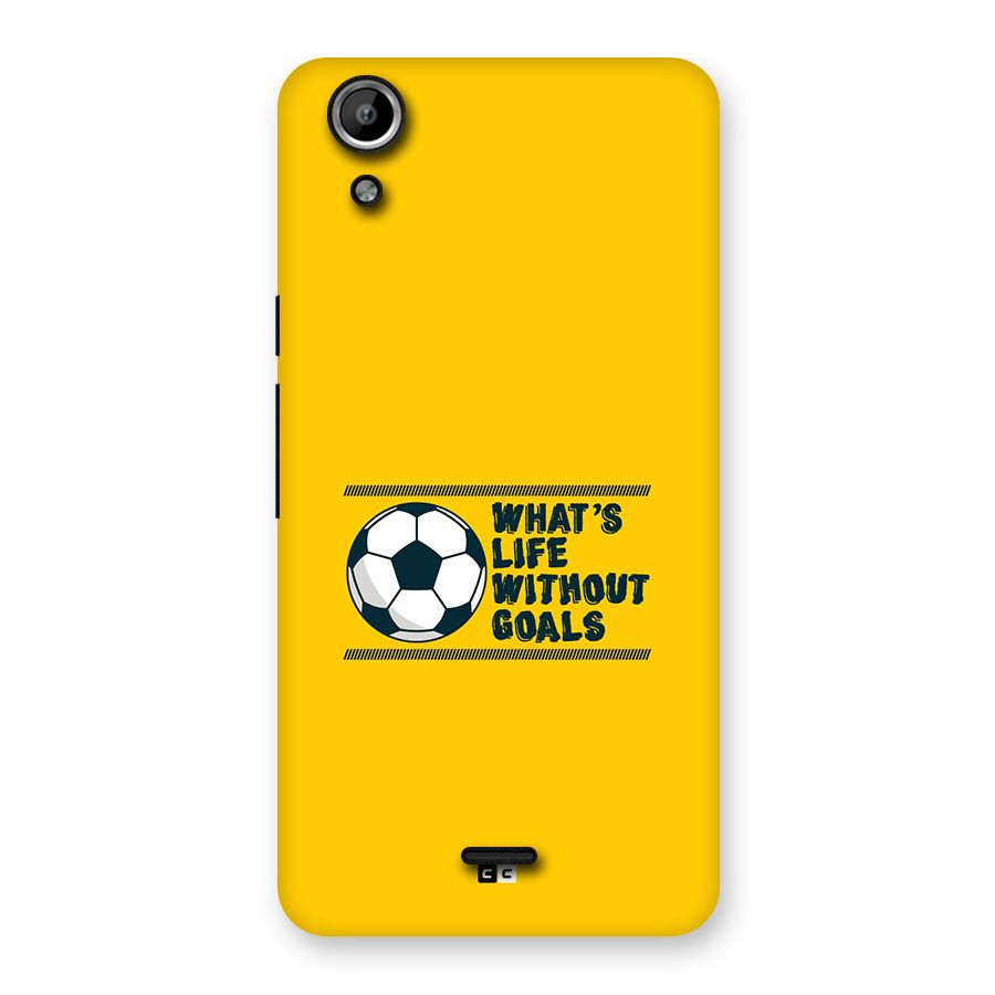 Life Without Goals Back Case for Canvas Selfie Lens Q345
