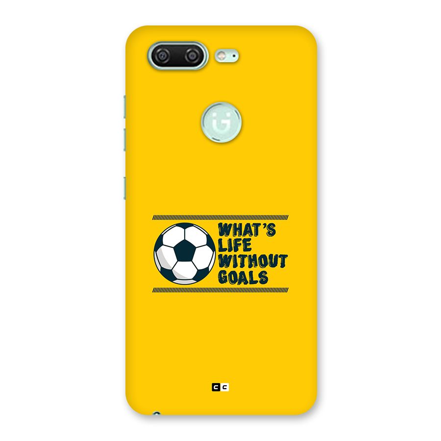 Life Without Goals Back Case for Gionee S10