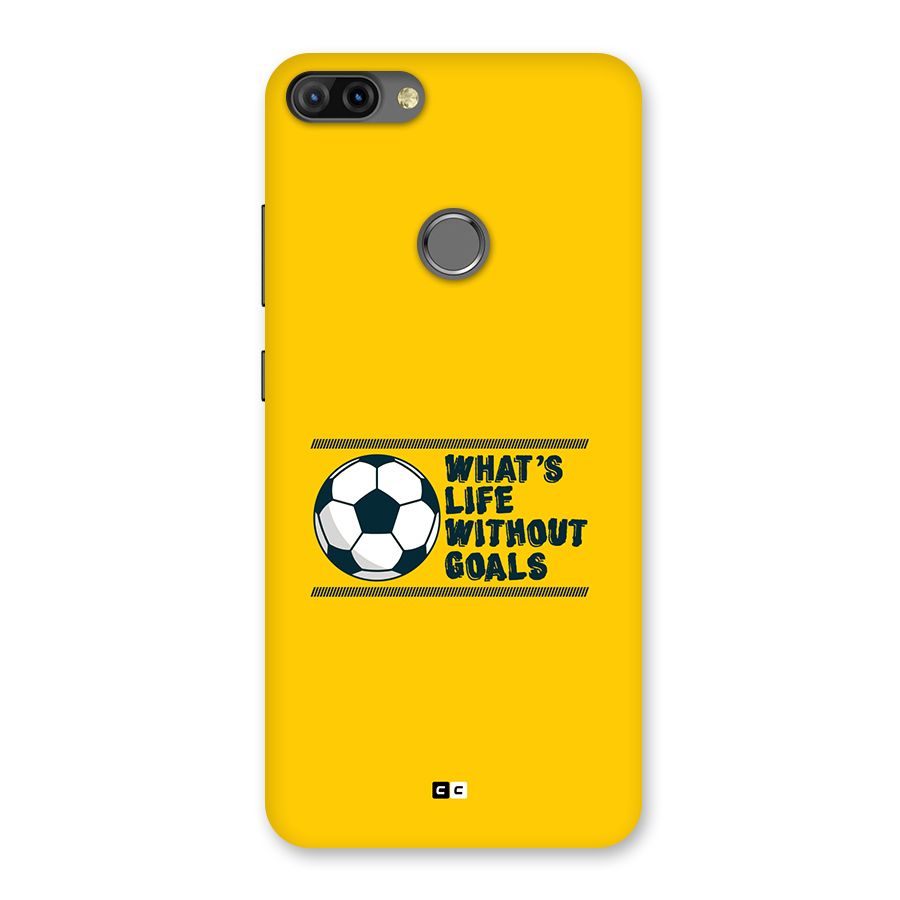 Life Without Goals Back Case for Infinix Hot 6 Pro
