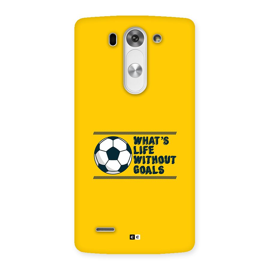 Life Without Goals Back Case for LG G3 Mini