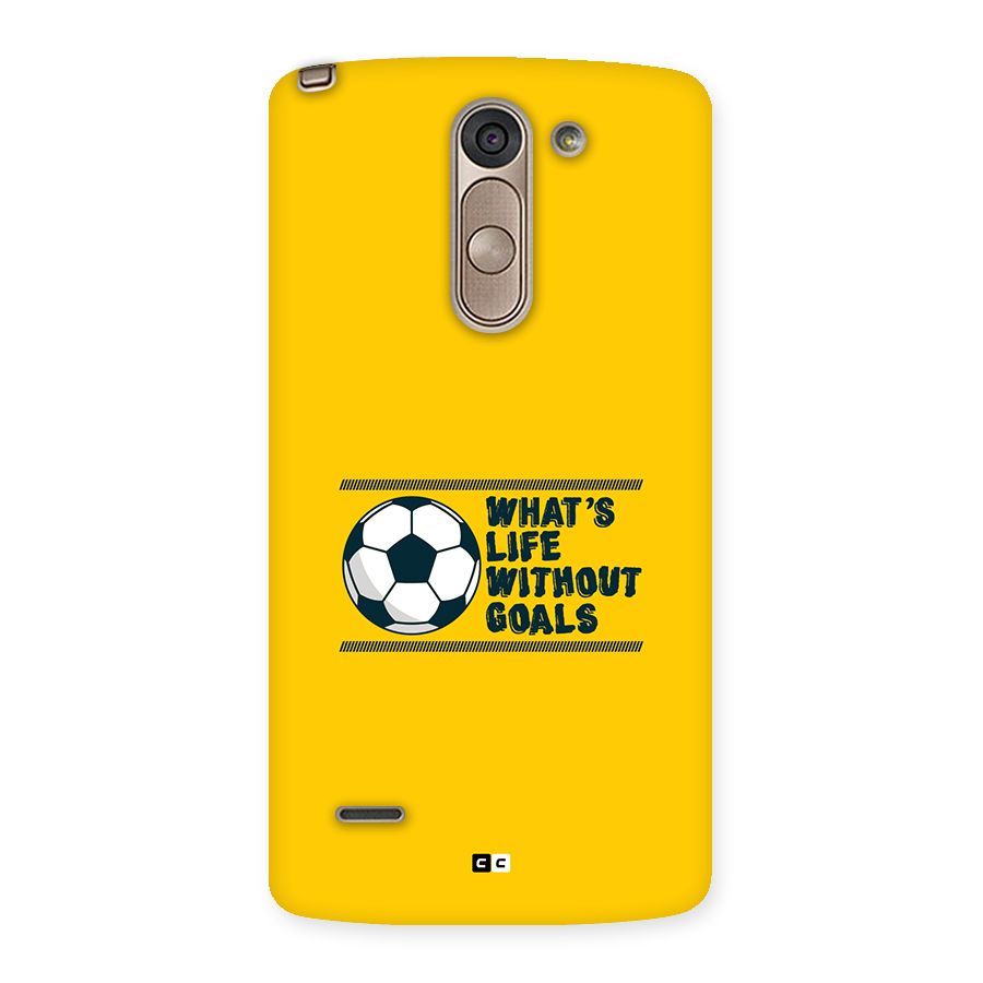Life Without Goals Back Case for LG G3 Stylus