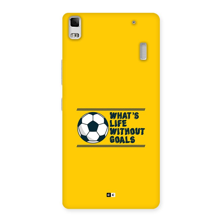 Life Without Goals Back Case for Lenovo K3 Note