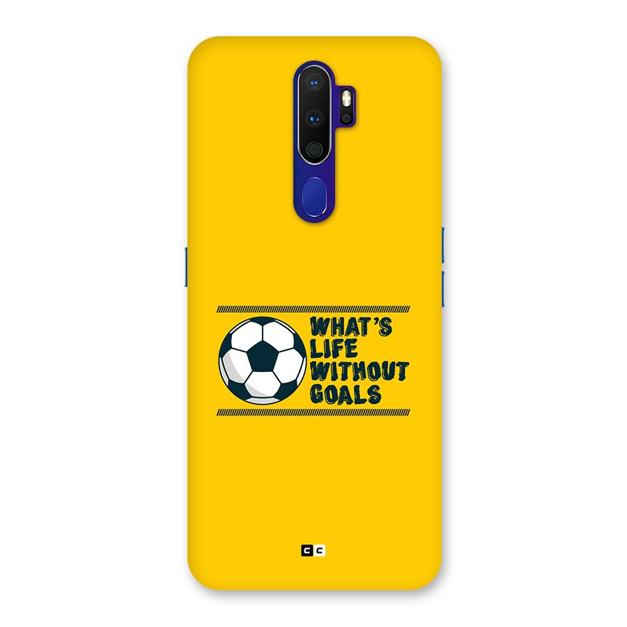 Life Without Goals Back Case for Oppo A9 (2020)