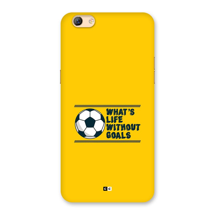 Life Without Goals Back Case for Oppo F3 Plus