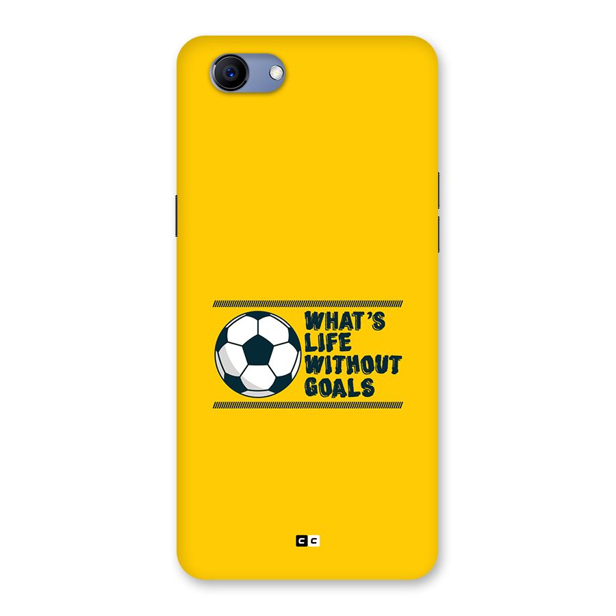 Life Without Goals Back Case for Realme 1