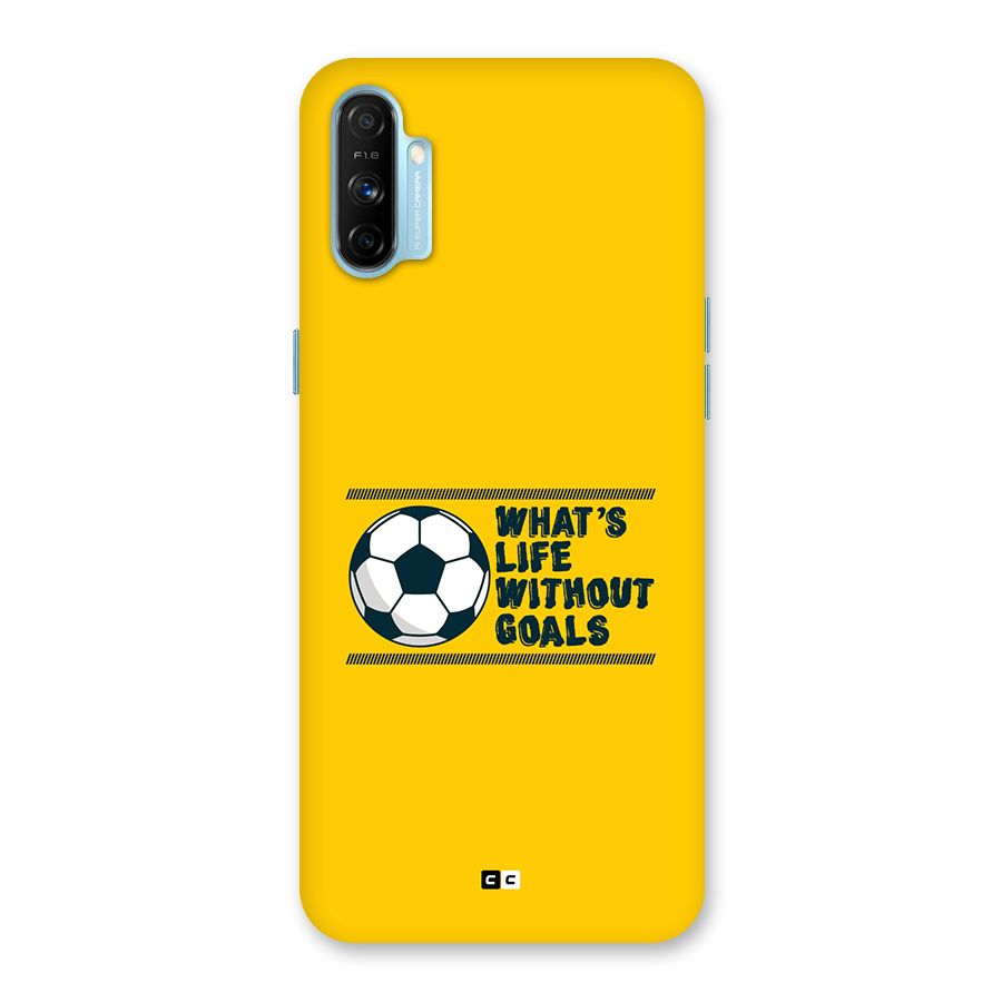 Life Without Goals Back Case for Realme Narzo 20A