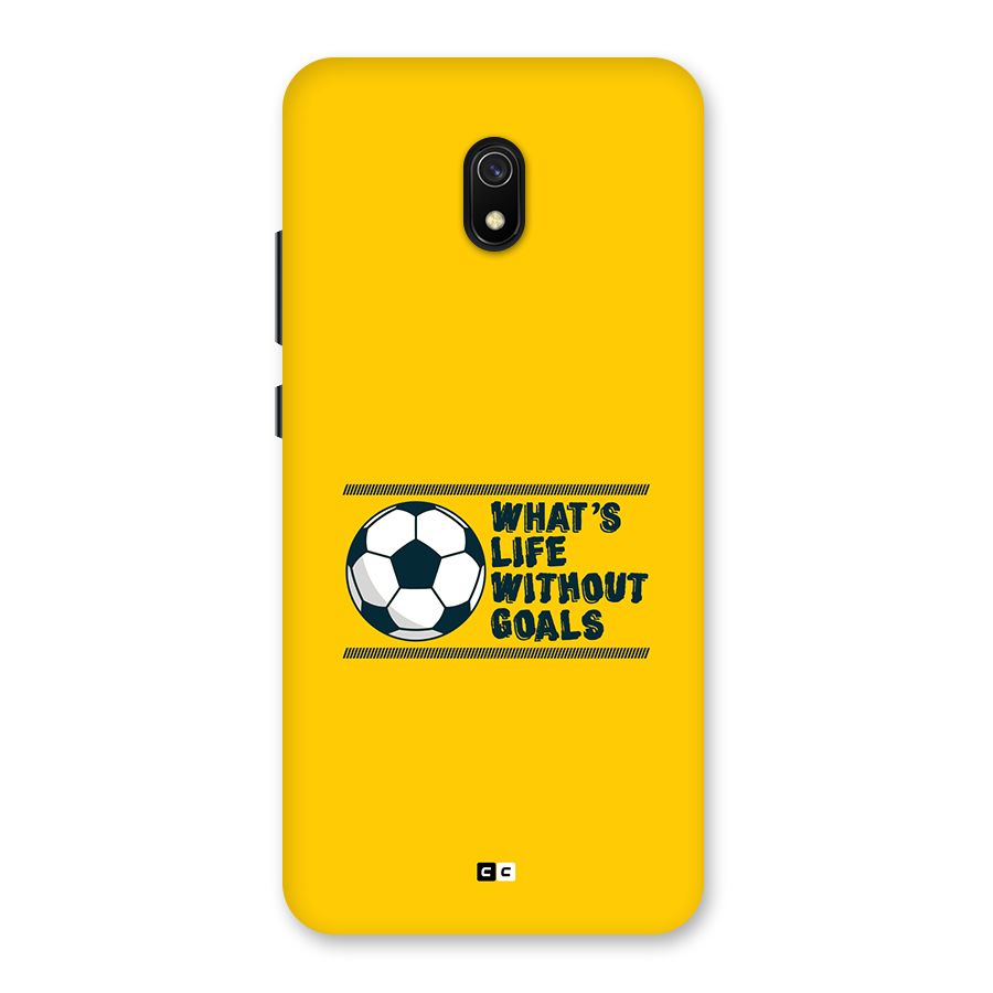 Life Without Goals Back Case for Redmi 8A
