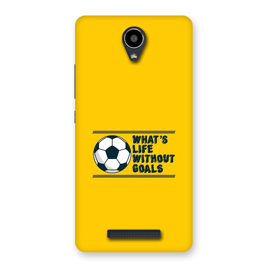 Life Without Goals Back Case for Redmi Note 2