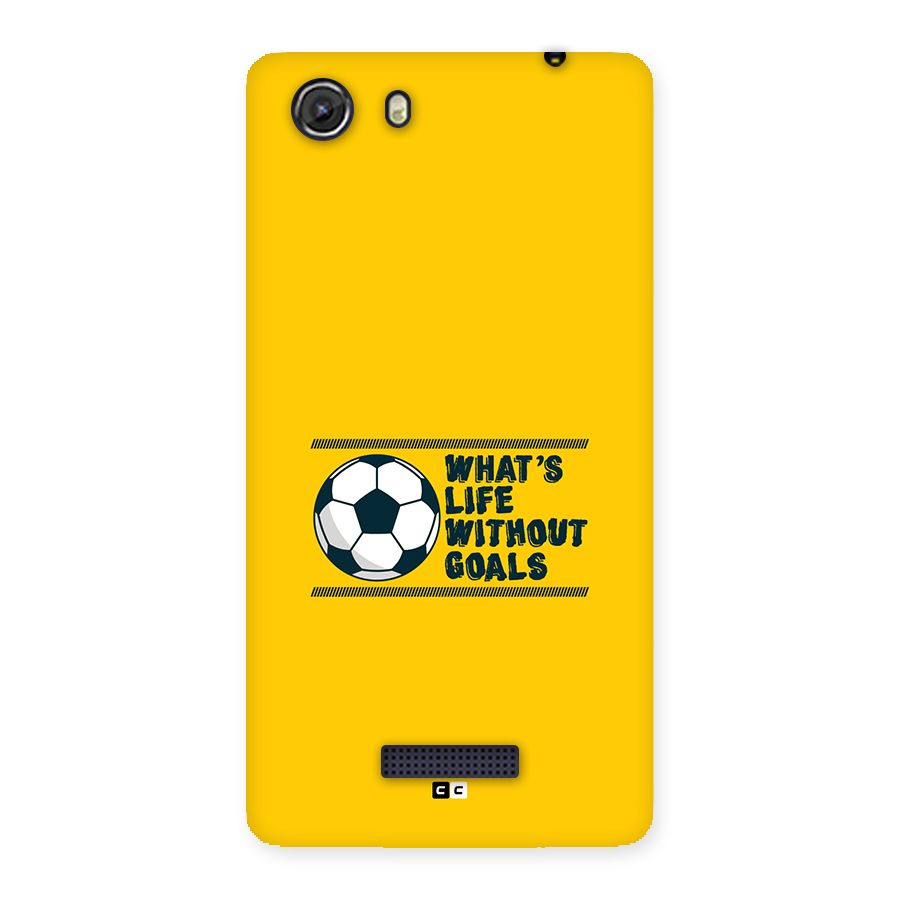 Life Without Goals Back Case for Unite 3