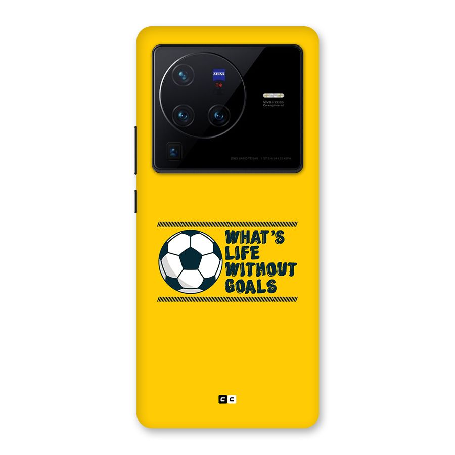 Life Without Goals Back Case for Vivo X80 Pro