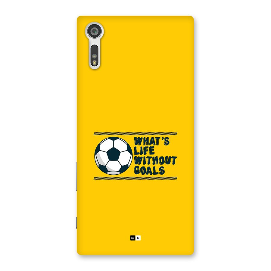 Life Without Goals Back Case for Xperia XZ