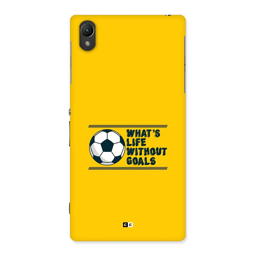 Life Without Goals Back Case for Xperia Z1