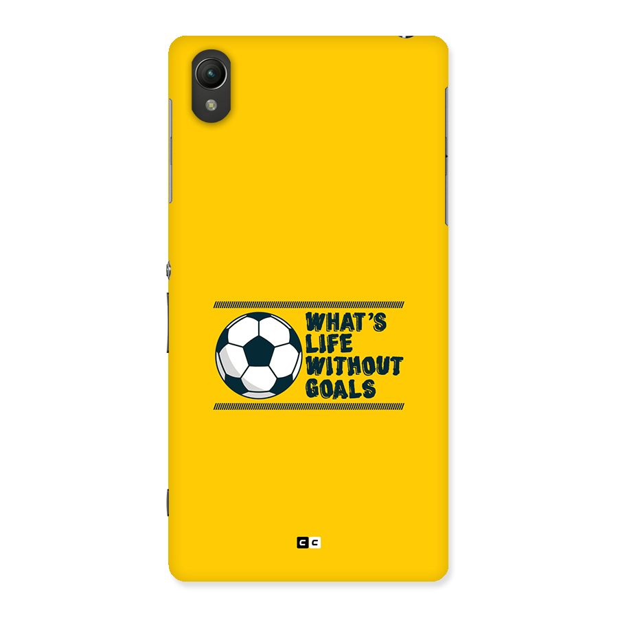 Life Without Goals Back Case for Xperia Z2