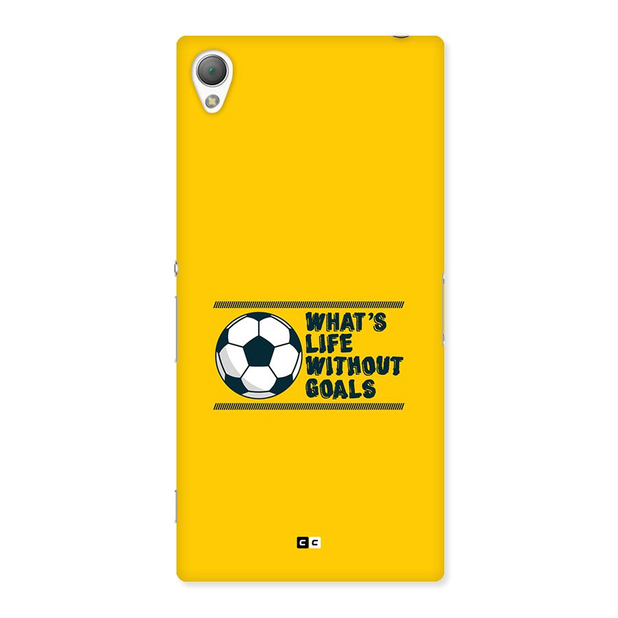 Life Without Goals Back Case for Xperia Z3