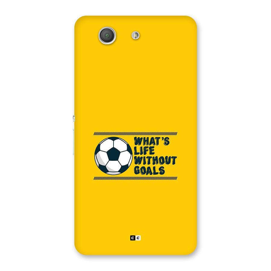 Life Without Goals Back Case for Xperia Z3 Compact