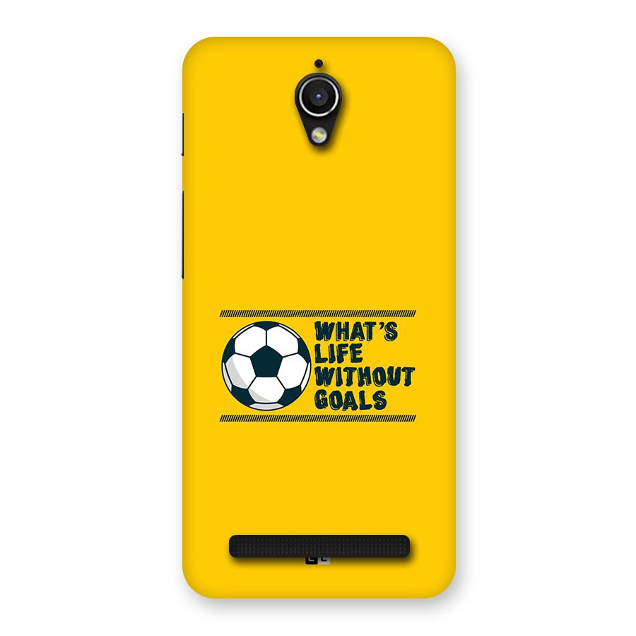Life Without Goals Back Case for Zenfone Go