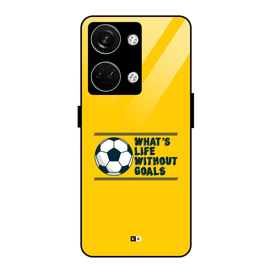 Life Without Goals Glass Back Case for Oneplus Nord 3