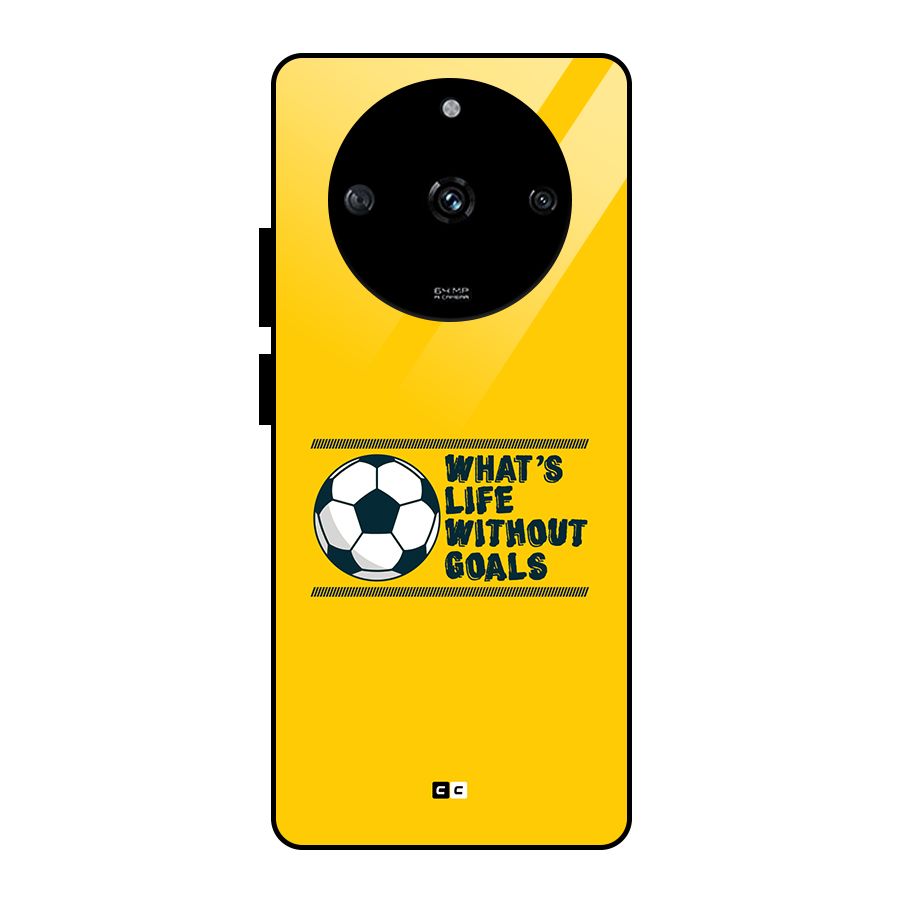 Life Without Goals Glass Back Case for Realme Narzo 60 5G
