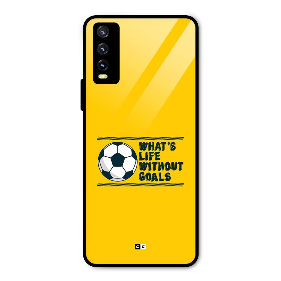 Life Without Goals Metal Back Case for Vivo Y20