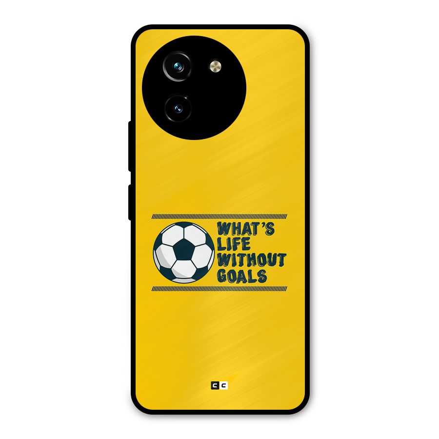 Life Without Goals Metal Back Case for Vivo Y200i