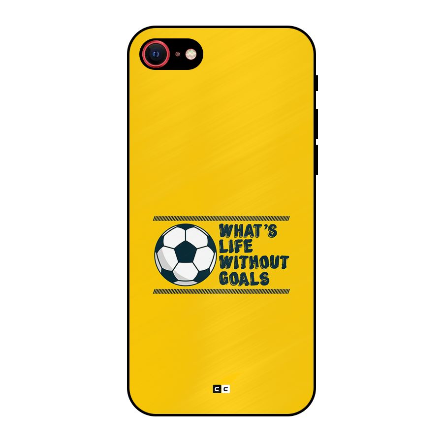 Life Without Goals Metal Back Case for iPhone SE 2022