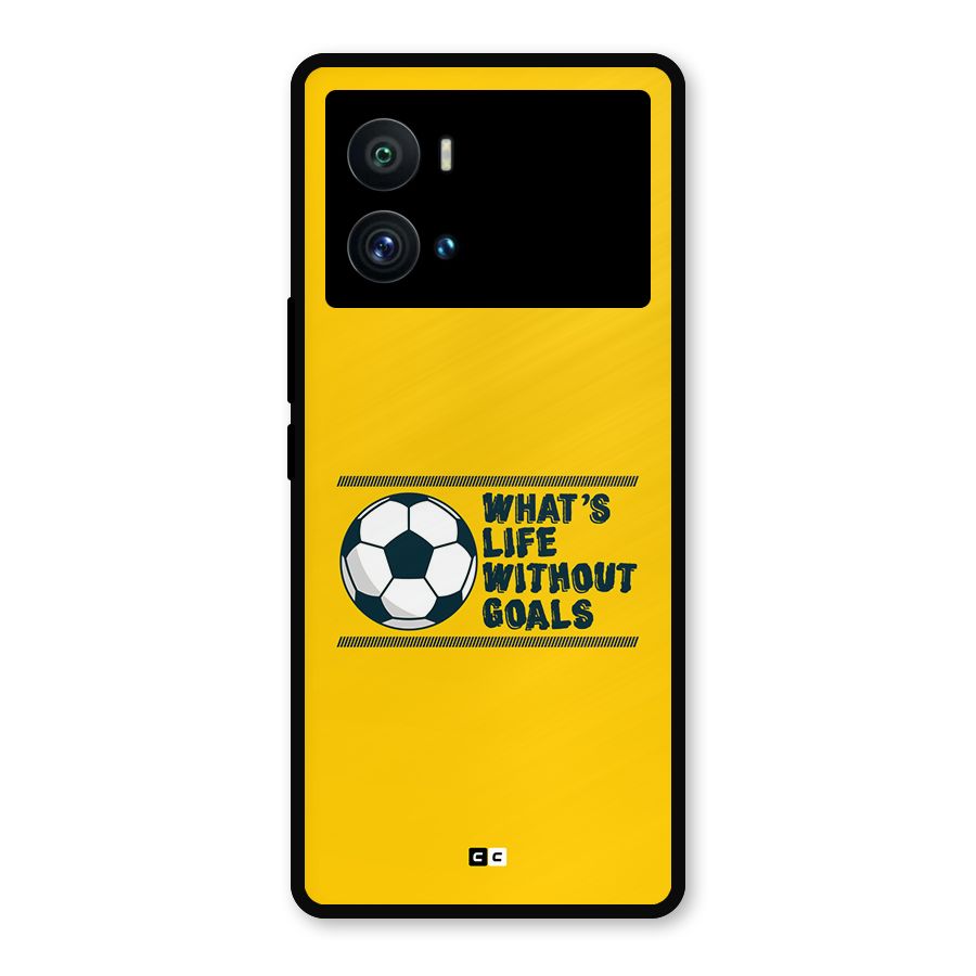 Life Without Goals Metal Back Case for iQOO 9 Pro