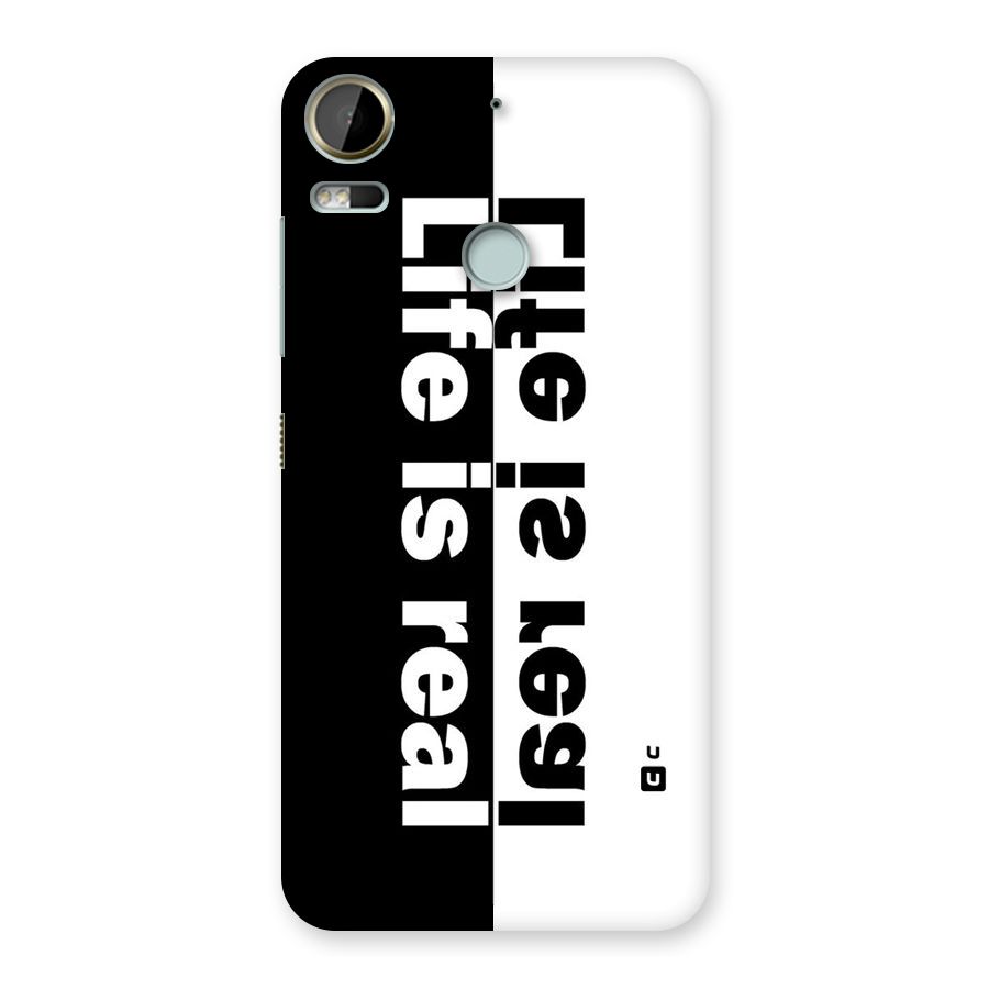 Life is Real Back Case for Desire 10 Pro