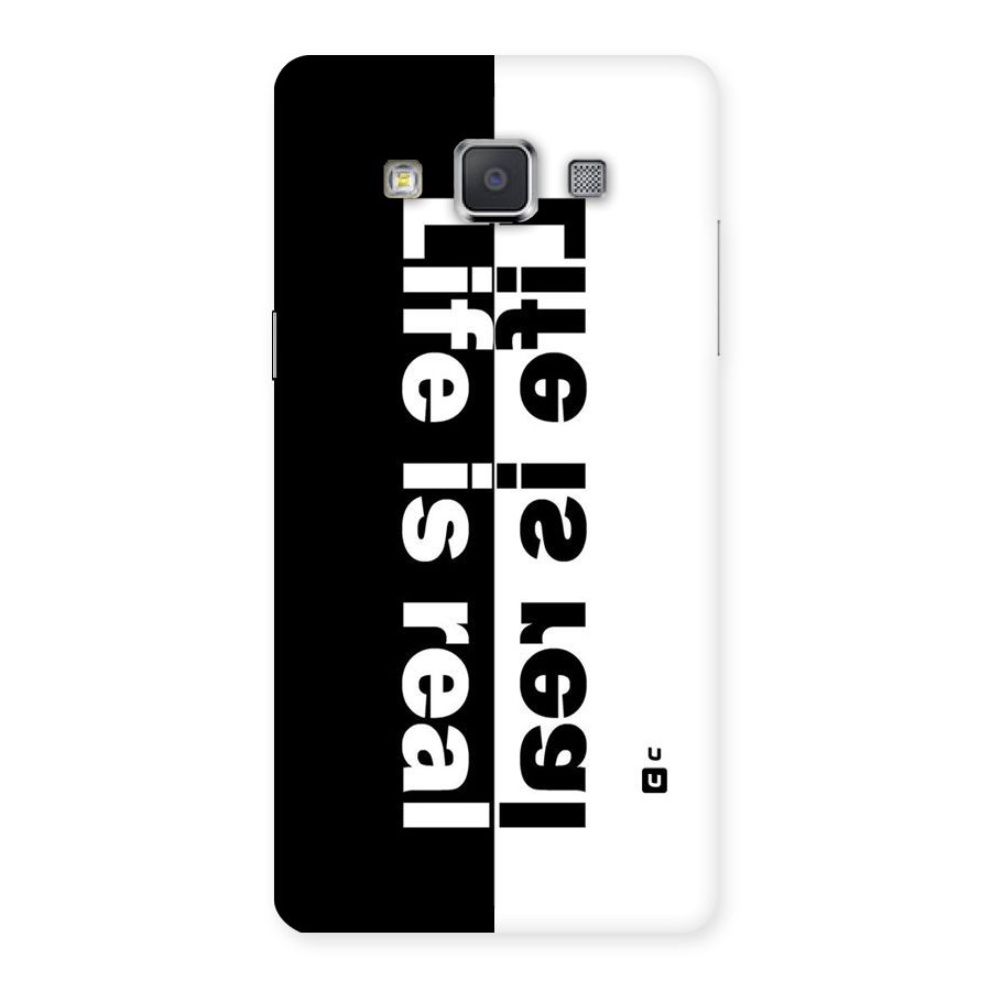 Life is Real Back Case for Galaxy Grand Max