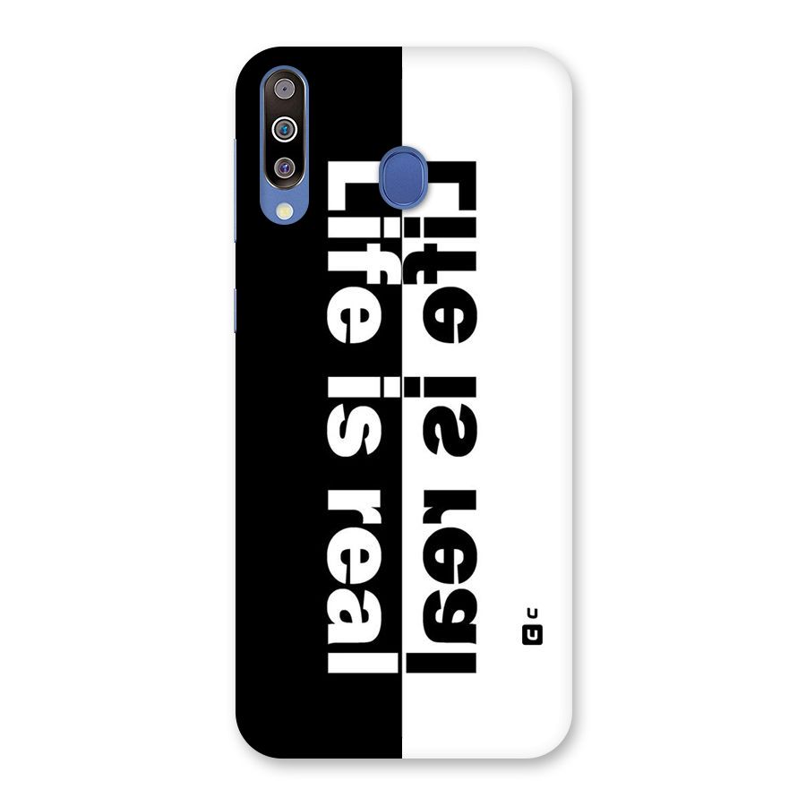 Life is Real Back Case for Galaxy M30