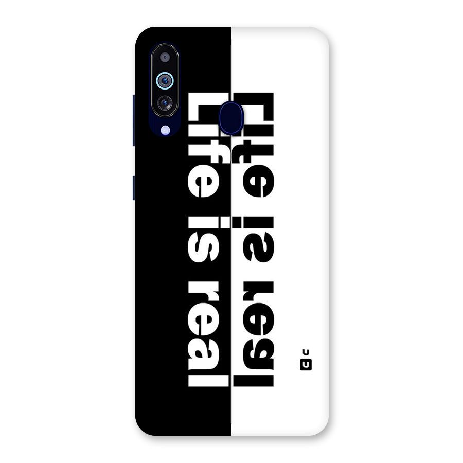 Life is Real Back Case for Galaxy M40