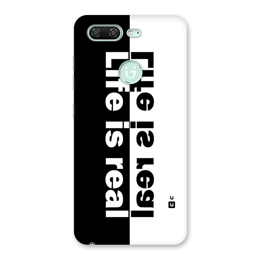 Life is Real Back Case for Gionee S10