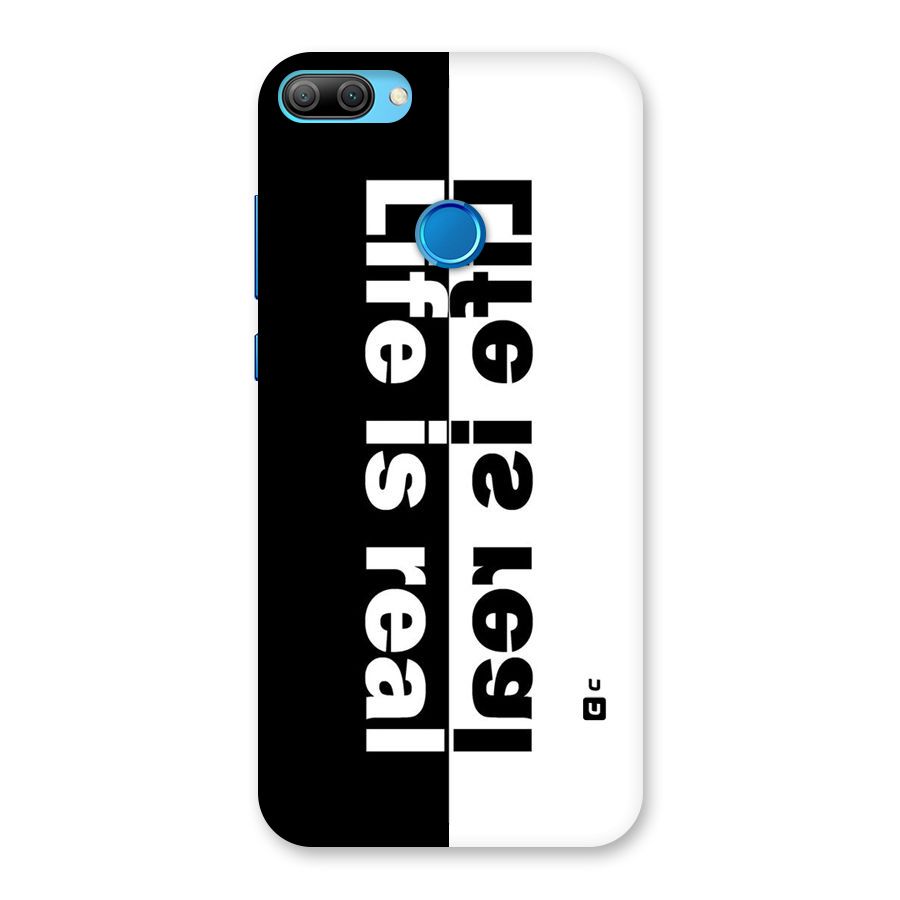 Life is Real Back Case for Honor 9N