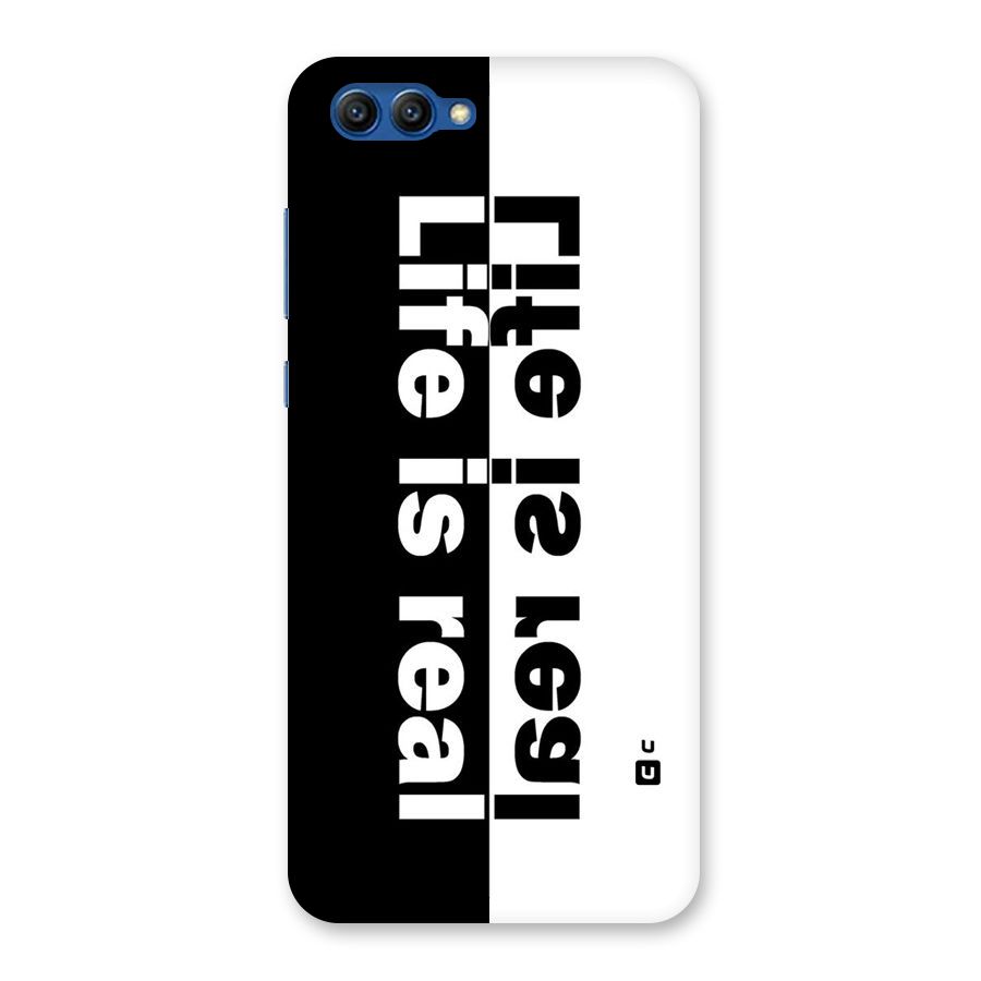 Life is Real Back Case for Honor View 10