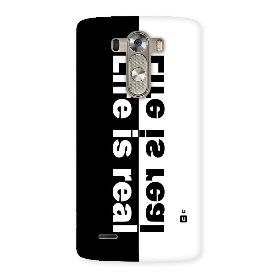 Life is Real Back Case for LG G3