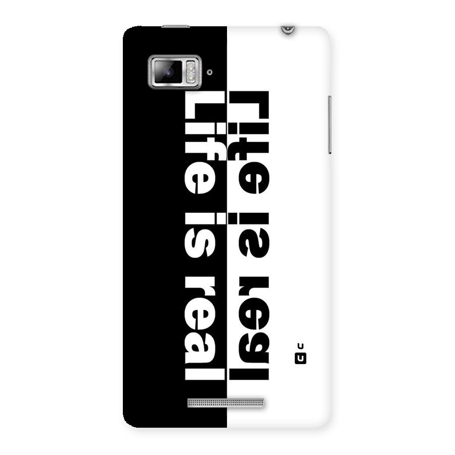 Life is Real Back Case for Lenovo Vibe Z K910