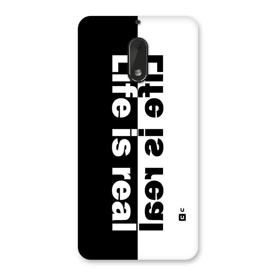 Life is Real Back Case for Nokia 6