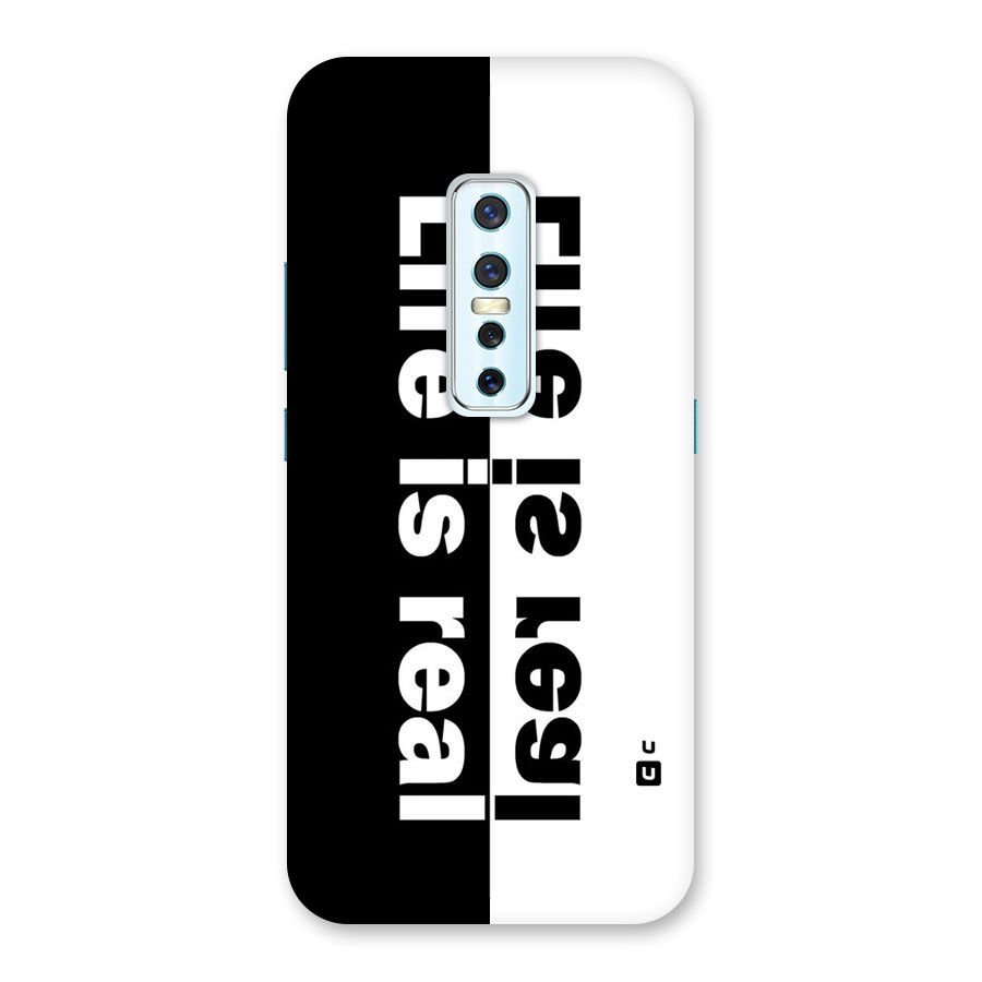 Life is Real Back Case for Vivo V17 Pro